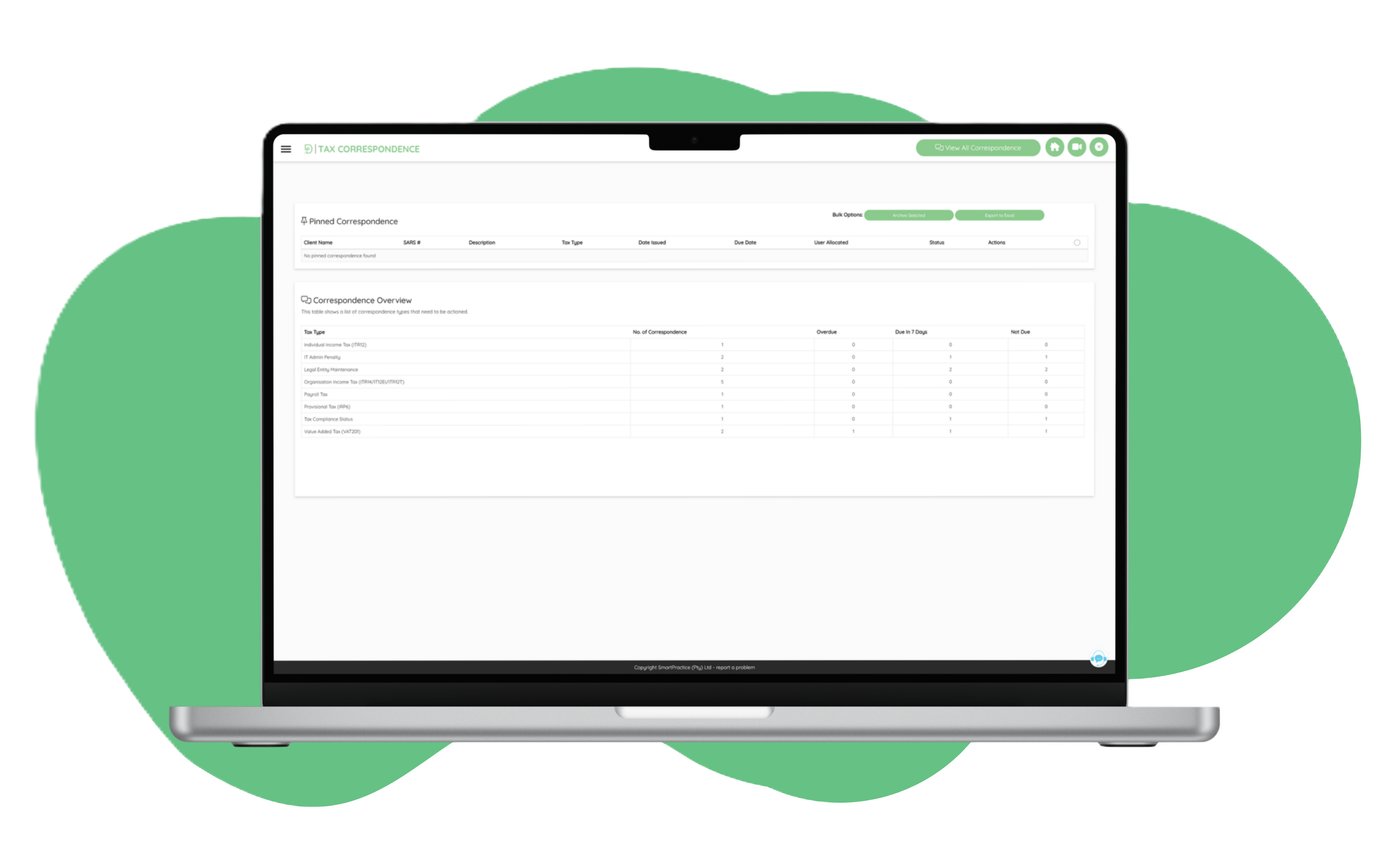 DreamTax Correspondence